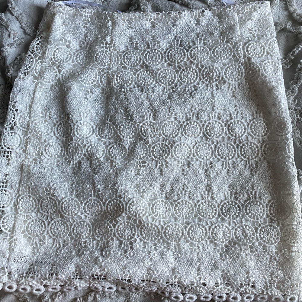 lulus lace skirt